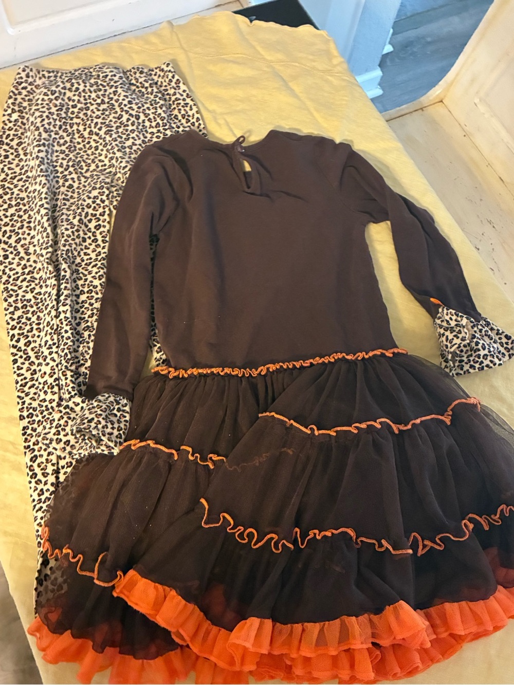Emily Rose Girl’s 8 Fall Pumpkin Matching Outfit - Picture 6 of 6